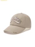  Mũ Lưỡi Trai MLB Varsity Vintage Cursive Damaged Unstructured Ball Cap NY Mg.Beige 3ACPV015N-50BGM 