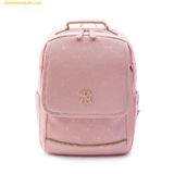  Balo MLB Dia Mono Embossed School Bag New York Yankees Pink 7ABKMD14N-50PKM Hồng 