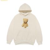  Áo Hoodie ADLV Block Bear Hoodie Trắng Cream 