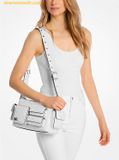 Túi Đeo Chéo Michael Kors Dakota Medium Leather Shoulder Bag 30S5SM3L8Y Trắng 