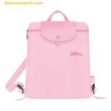  Balo Longchamp Le Pliage Original Backpack Rose Màu Hồng 