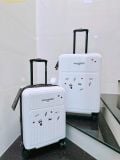  Vali KARL LAGERFELD PARIS Sentimental Voyage 24" White 