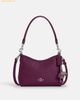 Túi Xách Coach Laurel Small Shoulder Bag - Plum Jasmine