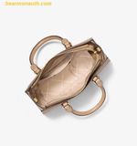  Túi Đeo Chéo Michael Kors Arden Small Signature Logo Messenger Bag Camel 