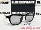  Kính Mát Blue Elephant ANDY-S Black Grey Tint 