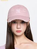  Mũ Lưỡi Trai MLB New York Yankees Damaged Washed Unstructured Ball Cap Mg.Pink 3ACPVV34N-50PKM 