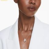  Dây Chuyền, Vòng Cổ Swarovski Hyperbola pendant Mixed cuts, Silver, 5696626 