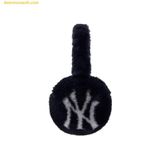  Chụp Tai Lông MLB Logo New York Yankees Màu Đen 3AETEP236-50BKS 