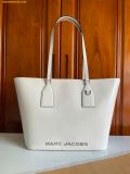  Túi Tote Marc Jacobs Women's Trademarc Large Tote Bag Cotton Màu Trắng 