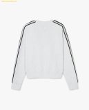  Áo Sweatshirt MLB cổ tròn tay dài Sportive Varsity Track 3FMTV3141-50MGL Xám 