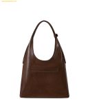  Túi Đeo Vai Stand Oil Ringo Bag Canvas Brown Trắng Kem Viền Nâu 