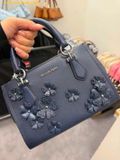 Túi Xách Michael Kors Small Marilyn bag with floral embellishments Navy Blue 35S6S6AM5L 