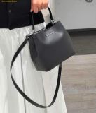  Túi Bucket Michael Kors MK Pratt Small Convertible Shoulder Bag 35S4S3FM5T Màu Đen 