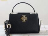  Túi Đeo Chéo Tory Burch Britten Micro Satchel Bag Màu Đen 