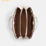  Túi Xách Coach Savannah Carryall Bag CAL56 Trắng 