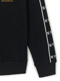  Áo Sweat MLB Classic Monogram Taping Overfit Man-to-Man NY (Black) 3AMTM0644-50BKS 