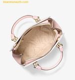  Túi Xách Michael Kors Marilyn Medium Signature Logo Convertible Satchel 35F5G6AS2B Soft Pink 