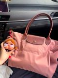  Túi Xách Longchamp Le Pliage Original Shopper Large Rosethe Size L Màu Hồng Nhạt 