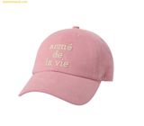  Mũ Lưỡi Trai ADLV Cotton Napping 3D Embo Ball Cap Pink 