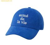  Mũ Lưỡi Trai ADLV Cotton Napping 3D Embo Ball Cap Blue 