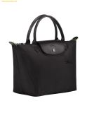  Túi Xách Longchamp Le Pliage Green Handbag S Black Noir green Recycled Canvas 