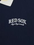  Áo Polo MLB Basic Small Letter Comfortable Fit Collared T-shirt Boston Red Sox - 3APQB0263-43NYS Navy 