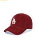 Mũ Lưỡi Trai MLB Corduroy Unstructured Ball Cap LA Dodgers 3ACPWC156-07WIS - Đỏ Đô (Nhung Tâm)