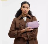  Túi Đeo Vai Coach Nolita 19 In Signature Leather With Heart Charm Patent Leather Light Violet CCZ27 