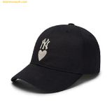  Mũ Lưỡi Trai MLB Heart Structured Ball Cap New York Yankees 3ACPH014N-50BKS - Đen 