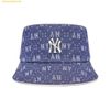 Mũ Bucket MLB Denim Dia Monogram Bucket Hat New York Yankees D.Navy 3AHTMD13N-50NYD