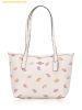  Túi Tote Coach Snail Print Small City Tote Chalk Multi CV269 