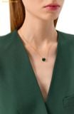  Dây Chuyền Swarovski Bella V pendant Round cut, Green, 18K gold finish 5735387 