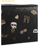  Túi Đeo Chéo Karl Lagerfeld Paris Maybelle Camera Crossbody L5GEX9BJ Đen 