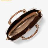  Túi Đeo Chéo Michael Kors MK Sally 2-in-1 Medium Logo Satchel 30S3GYDS8B Trắng Logo 