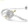  Lắc Tay Swarovski Idyllia bracelet Mixed cuts, Heart with arrow, White, Rhodium plated 5742022 