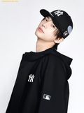  Mũ lưỡi Trai MLB Signature All-Over Patch Structure Ball Cap New York Yankees 3ACPB316N-50BKS Black 