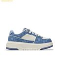  Giày Thể Thao MLB Chunky Liner Denim Monogram SL New York Yankees 3ASXM016N-50BLD D.Blue 