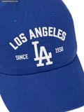  Mũ Lưỡi Trai MLB Cooperstown Patch Unstructured Ball Cap LA Dodgers 3ACPB105N-07BLS - Xanh 