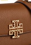  Túi Đeo Chéo Tory Burch Britten Mini Top Handle Crossbody Tiramisu Brown 