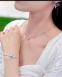  Lắc Tay Swarovski Ariana Grande x Swarovski bracelet Mixed cuts, Flower, Multicolored, Rhodium plated 5749187 