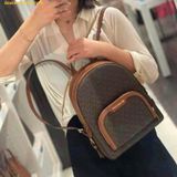 Balo Michael Kors Jaycee Medium Logo Backpack Nâu Logo 35S2G8TB2B 