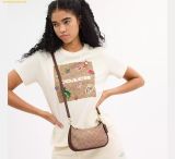  Túi Đeo Vai Coach Teri Mini Crossbody Bag In Signature Canvas CW323 