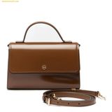  Túi Đeo Chéo Tory Burch Emerson Smooth Mini Top Handle Brown 