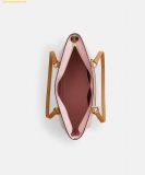  Túi Tote Coach Station Tote Bag - Signature Canvas Pink CEA21 