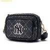 Túi Đeo Chéo MLB Monogram JQD New York Yankees 7ACRMD73N - 50BKS Đen Xám 