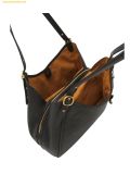  Túi Đeo Vai Coach Lori Soft Pebble Leather Shoulder Bag Black C4824 