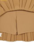  Chân Váy Xếp Ly MLB Women's Sporty Varsity Pleated Skirt BOS (Beige) 3FSKV0144-43BGS 
