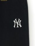  Quần Dài MLB Basic Small Logo Wide Pants NY (Black) 3APTB0451-50BKS 