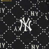  Đầm MLB Women's Diamond Monogram Jacquard Slim Fit Dress NY (Black) 