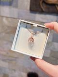  Dây Chuyền Swarovski Dextera pendant Round cut, dancing, White, Rose gold-tone plated 5692257 